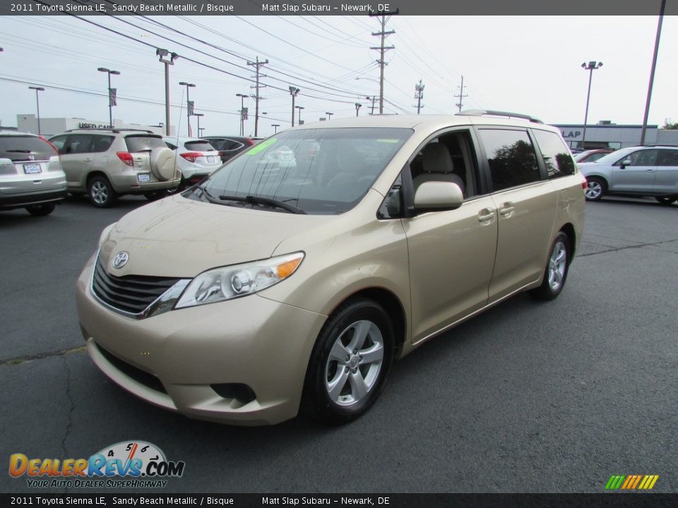 2011 Toyota Sienna LE Sandy Beach Metallic / Bisque Photo #2