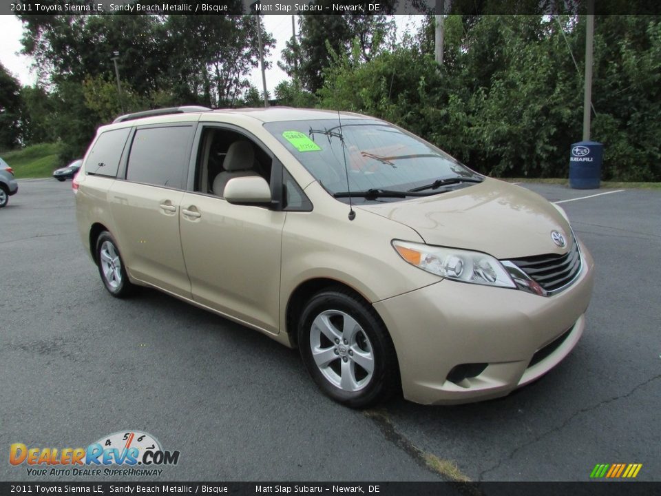 2011 Toyota Sienna LE Sandy Beach Metallic / Bisque Photo #4