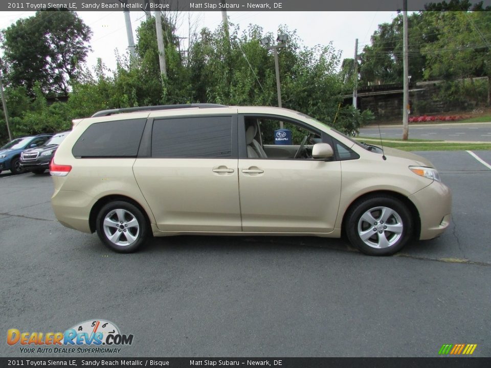 2011 Toyota Sienna LE Sandy Beach Metallic / Bisque Photo #5