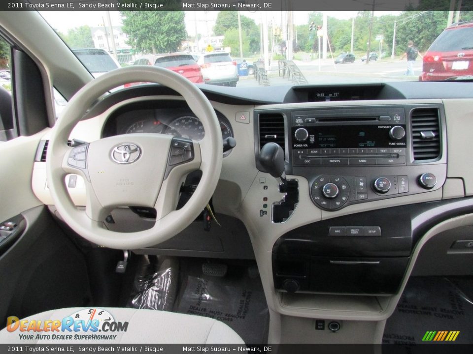 2011 Toyota Sienna LE Sandy Beach Metallic / Bisque Photo #10