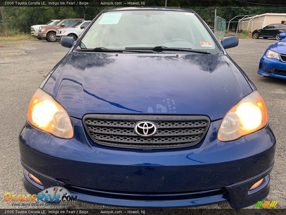 2006 Toyota Corolla LE Indigo Ink Pearl / Beige Photo #8