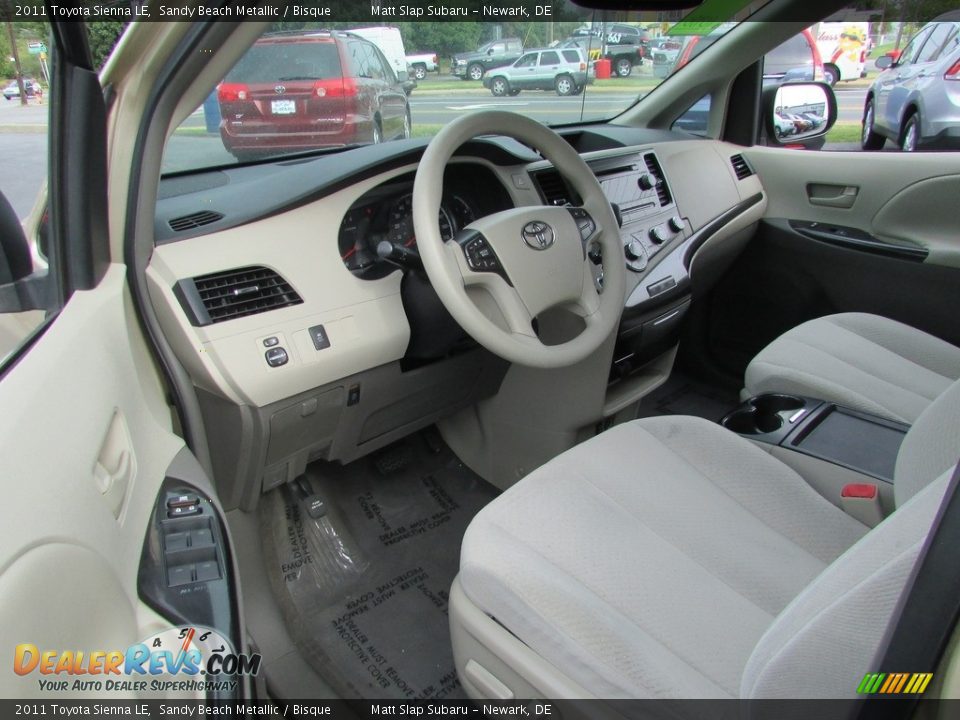 2011 Toyota Sienna LE Sandy Beach Metallic / Bisque Photo #12