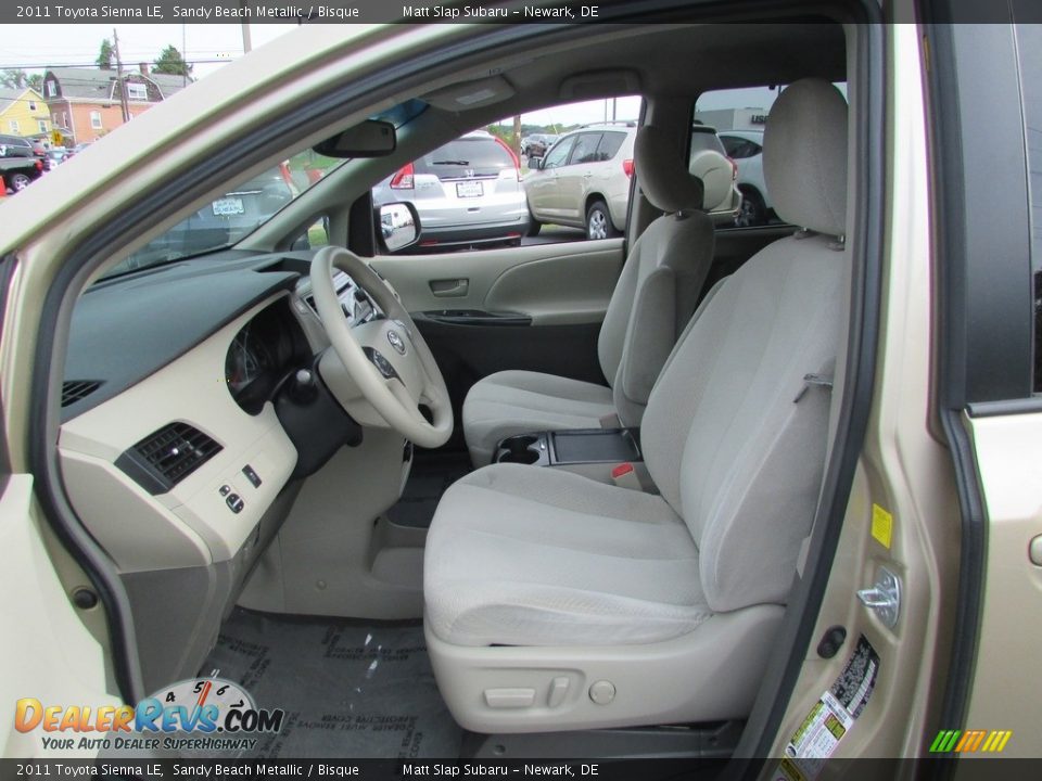 2011 Toyota Sienna LE Sandy Beach Metallic / Bisque Photo #13