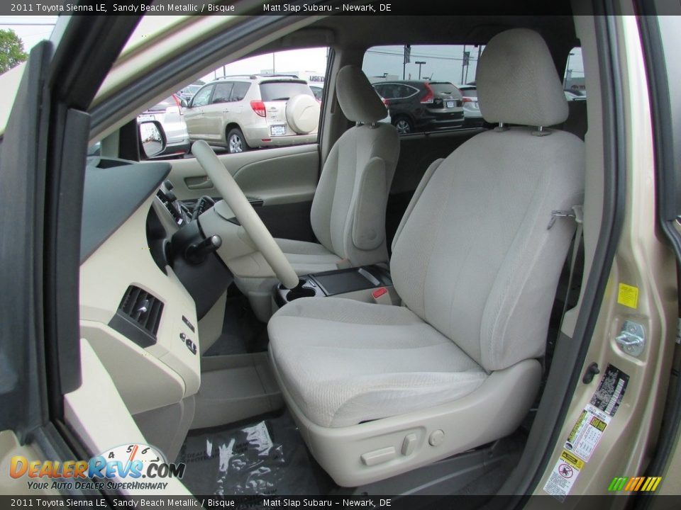 2011 Toyota Sienna LE Sandy Beach Metallic / Bisque Photo #16