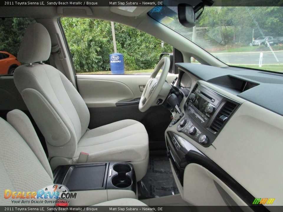 2011 Toyota Sienna LE Sandy Beach Metallic / Bisque Photo #17