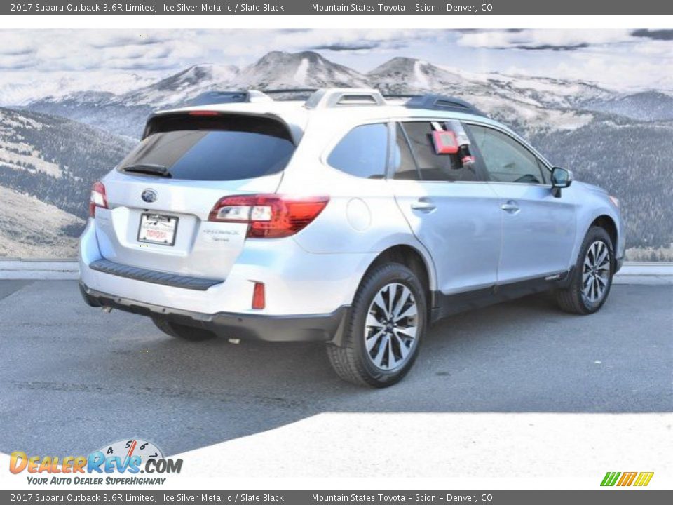 2017 Subaru Outback 3.6R Limited Ice Silver Metallic / Slate Black Photo #3