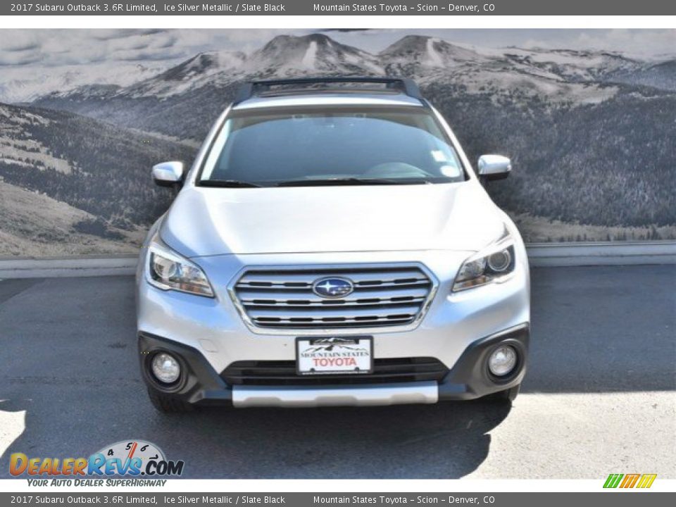 2017 Subaru Outback 3.6R Limited Ice Silver Metallic / Slate Black Photo #4