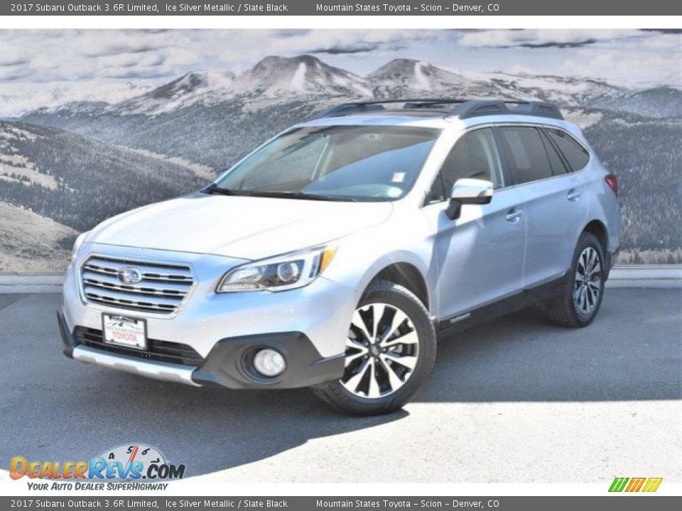 2017 Subaru Outback 3.6R Limited Ice Silver Metallic / Slate Black Photo #5