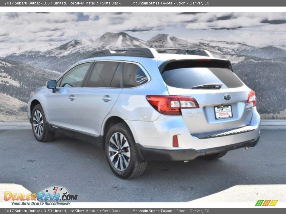 2017 Subaru Outback 3.6R Limited Ice Silver Metallic / Slate Black Photo #7
