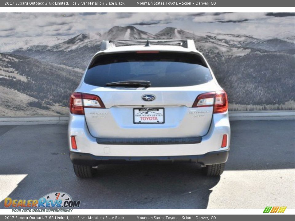 2017 Subaru Outback 3.6R Limited Ice Silver Metallic / Slate Black Photo #8