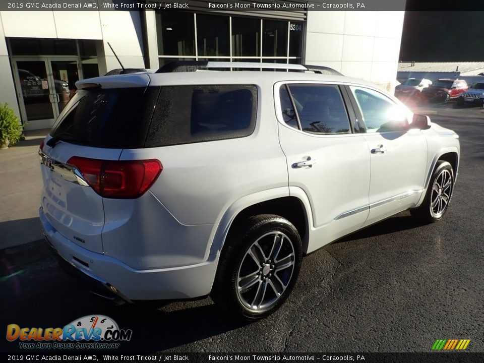 2019 GMC Acadia Denali AWD White Frost Tricoat / Jet Black Photo #2