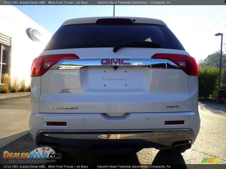 2019 GMC Acadia Denali AWD White Frost Tricoat / Jet Black Photo #3