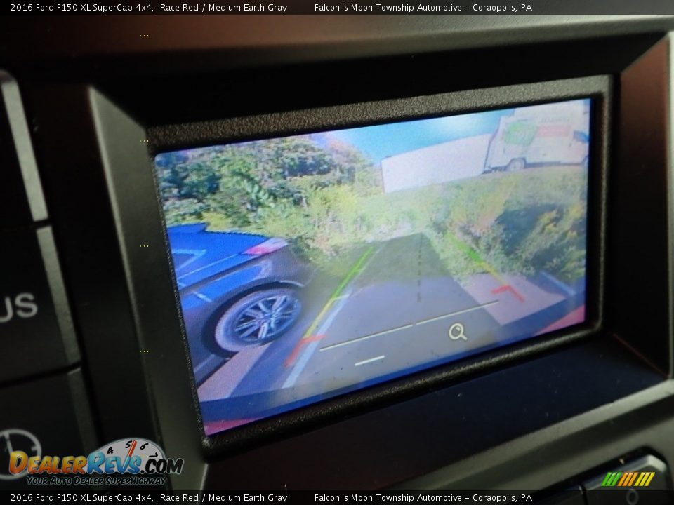 2016 Ford F150 XL SuperCab 4x4 Race Red / Medium Earth Gray Photo #20