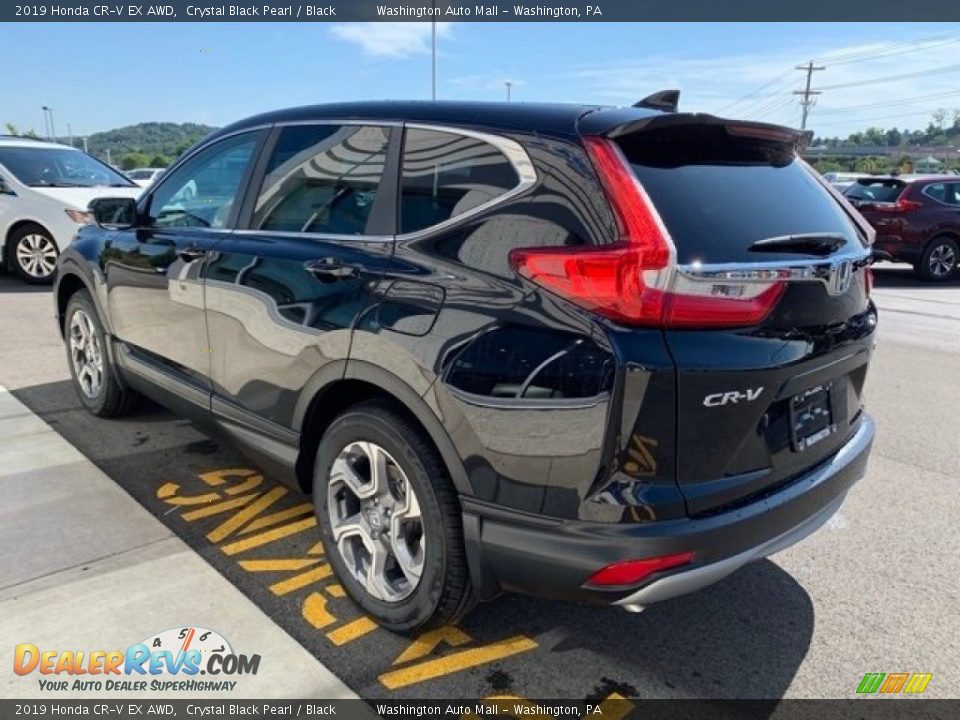 2019 Honda CR-V EX AWD Crystal Black Pearl / Black Photo #5