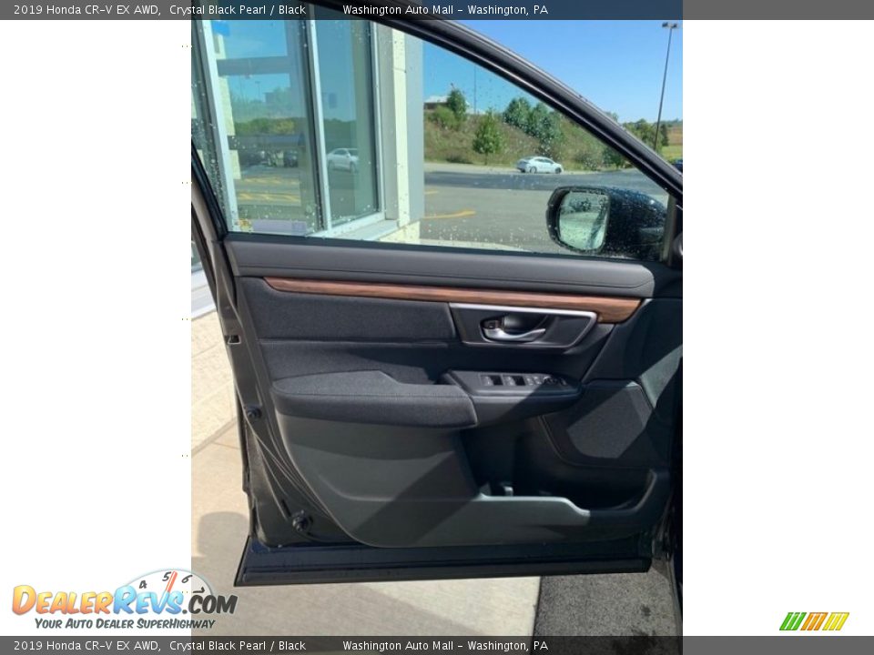 2019 Honda CR-V EX AWD Crystal Black Pearl / Black Photo #10