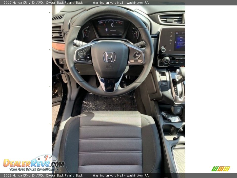 2019 Honda CR-V EX AWD Crystal Black Pearl / Black Photo #13
