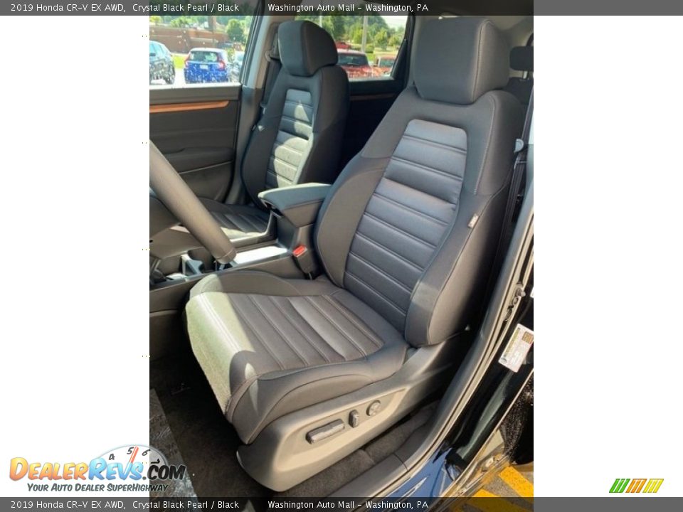 2019 Honda CR-V EX AWD Crystal Black Pearl / Black Photo #14