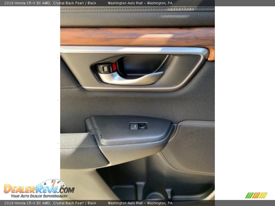 2019 Honda CR-V EX AWD Crystal Black Pearl / Black Photo #17