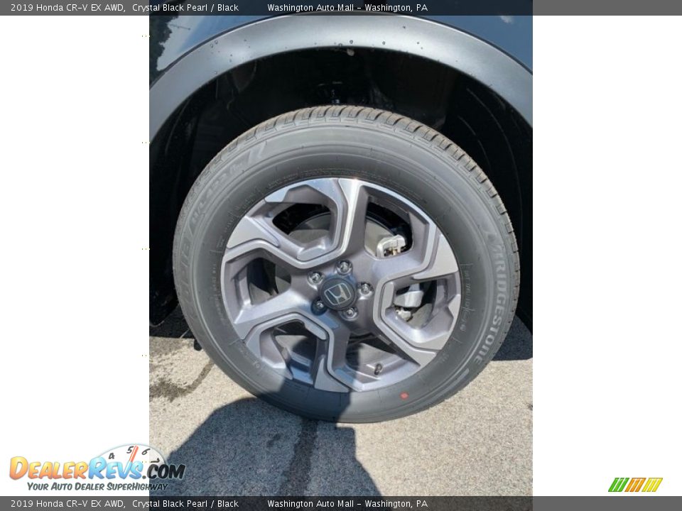 2019 Honda CR-V EX AWD Crystal Black Pearl / Black Photo #30