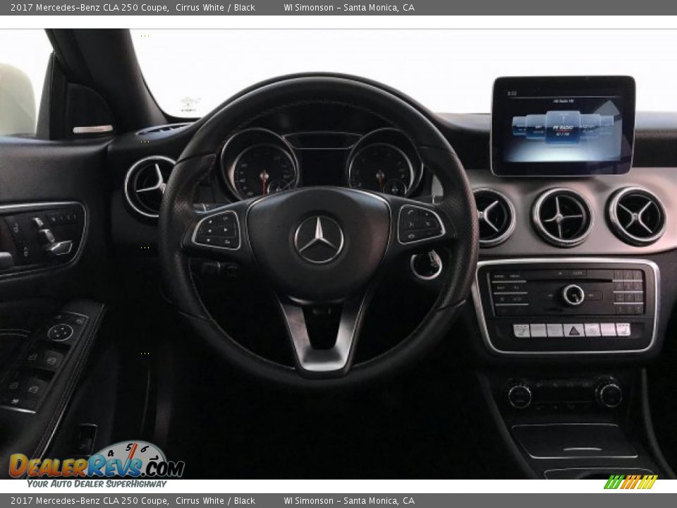 2017 Mercedes-Benz CLA 250 Coupe Cirrus White / Black Photo #4