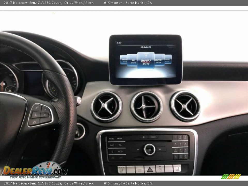 2017 Mercedes-Benz CLA 250 Coupe Cirrus White / Black Photo #5