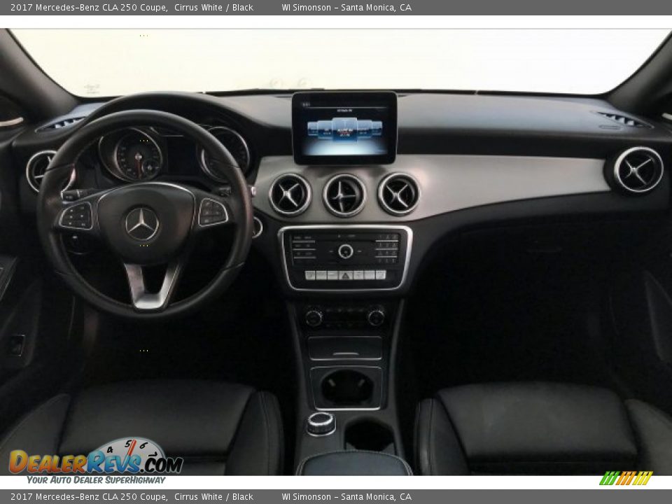 2017 Mercedes-Benz CLA 250 Coupe Cirrus White / Black Photo #17