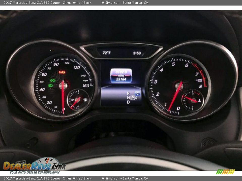 2017 Mercedes-Benz CLA 250 Coupe Cirrus White / Black Photo #20