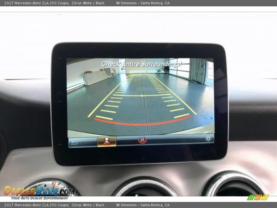 2017 Mercedes-Benz CLA 250 Coupe Cirrus White / Black Photo #21