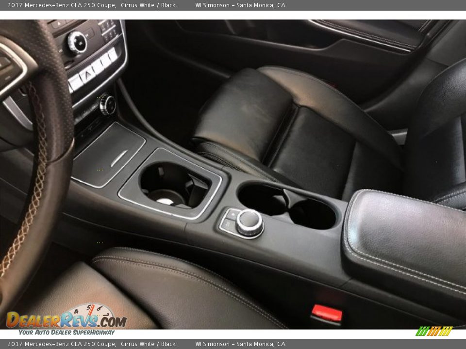 2017 Mercedes-Benz CLA 250 Coupe Cirrus White / Black Photo #23