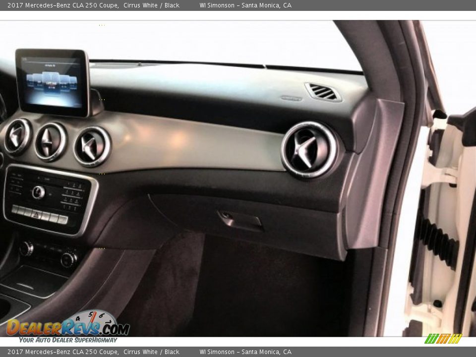 2017 Mercedes-Benz CLA 250 Coupe Cirrus White / Black Photo #28