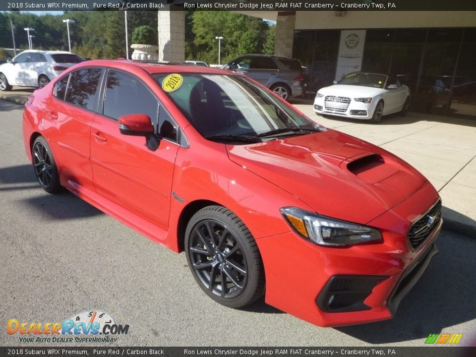 Front 3/4 View of 2018 Subaru WRX Premium Photo #3