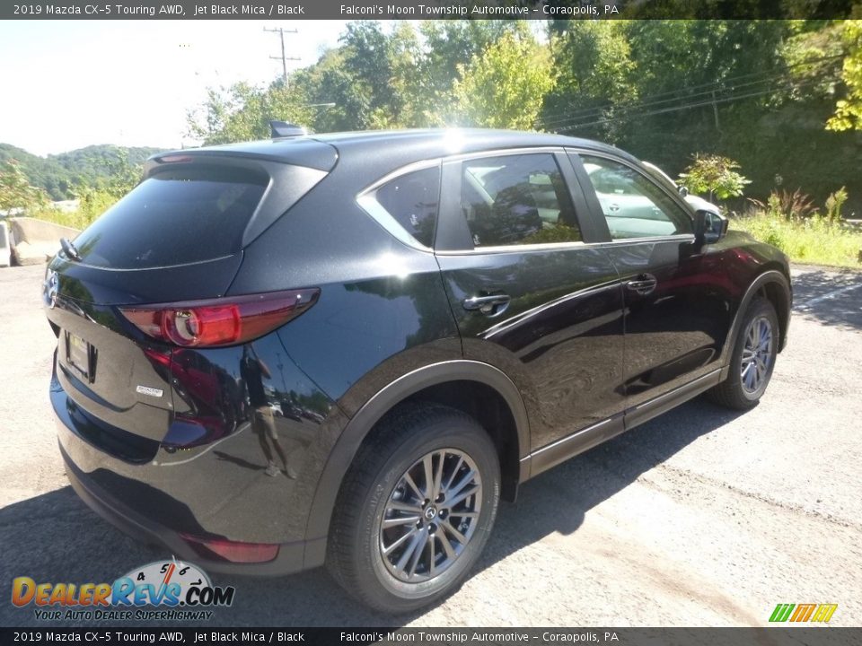 2019 Mazda CX-5 Touring AWD Jet Black Mica / Black Photo #2