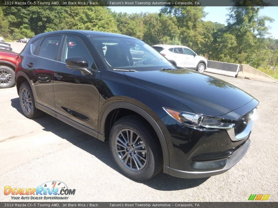 2019 Mazda CX-5 Touring AWD Jet Black Mica / Black Photo #3