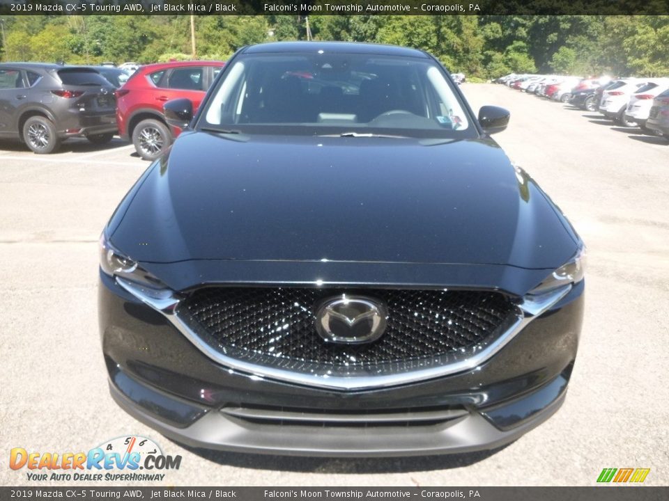 2019 Mazda CX-5 Touring AWD Jet Black Mica / Black Photo #4