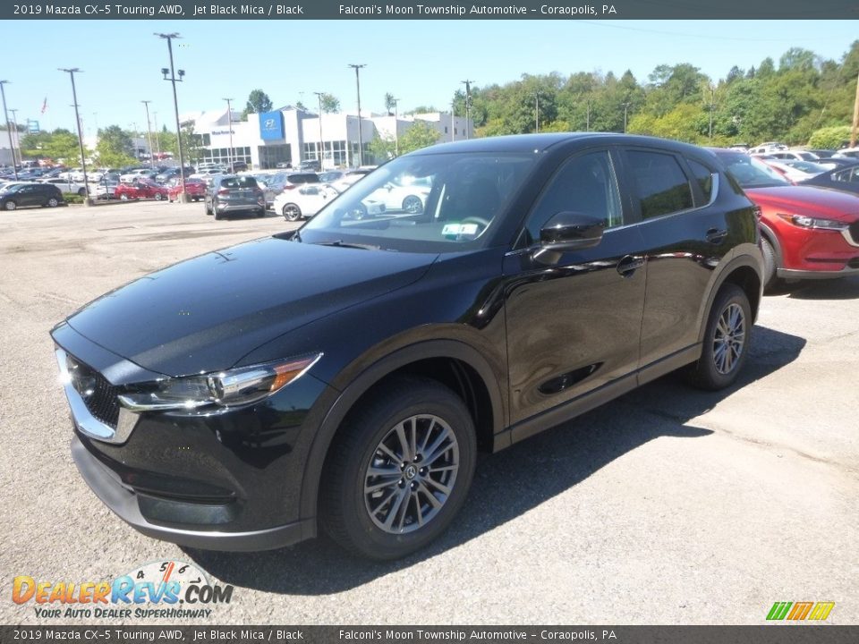 2019 Mazda CX-5 Touring AWD Jet Black Mica / Black Photo #5