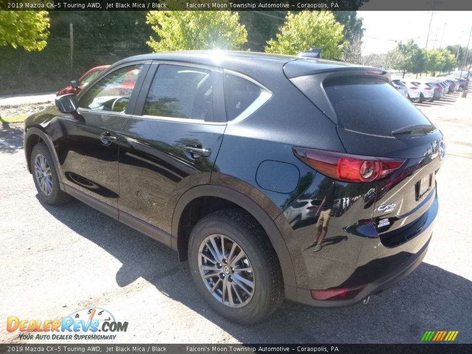 2019 Mazda CX-5 Touring AWD Jet Black Mica / Black Photo #6