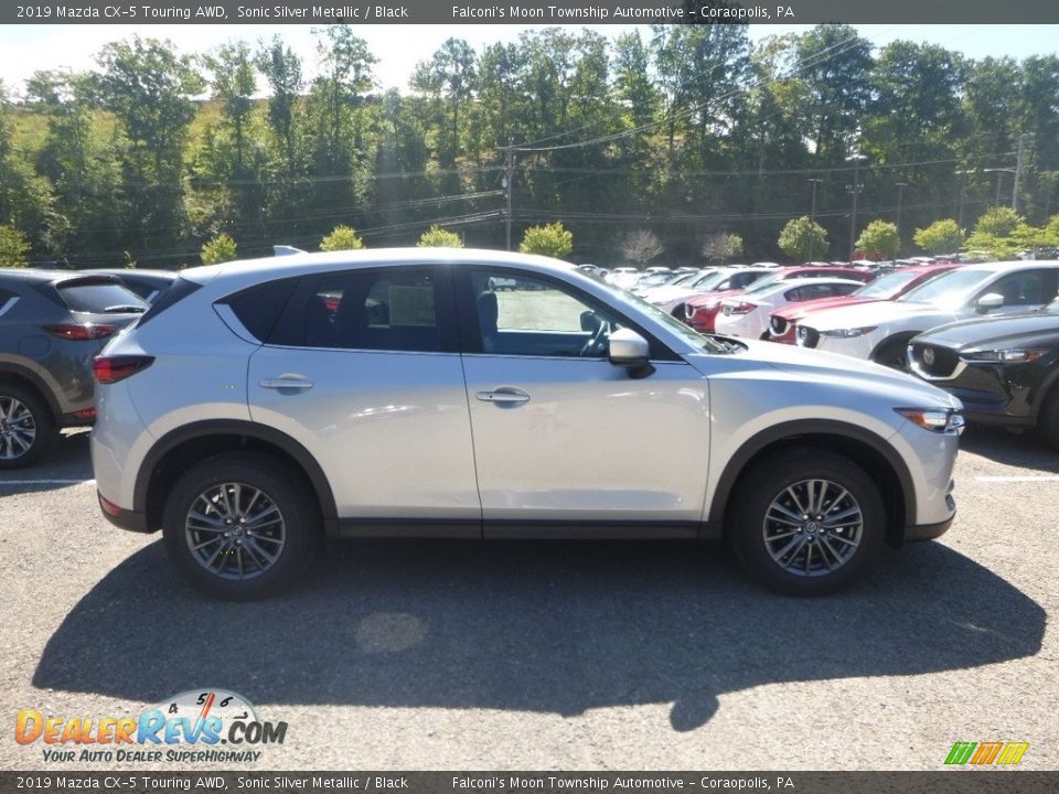 2019 Mazda CX-5 Touring AWD Sonic Silver Metallic / Black Photo #1