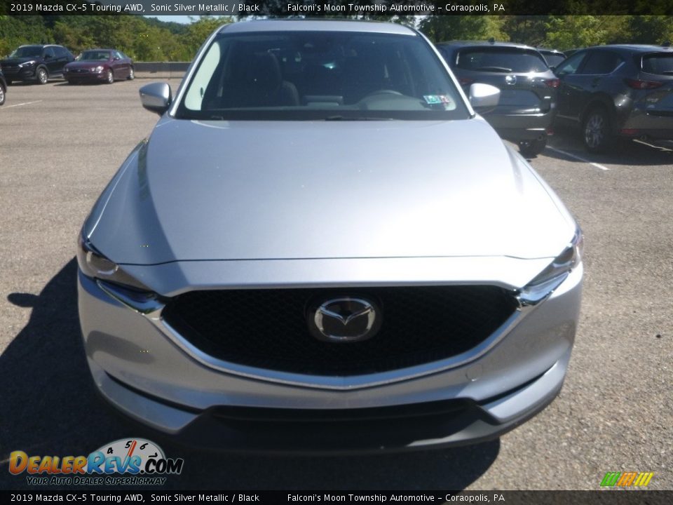 2019 Mazda CX-5 Touring AWD Sonic Silver Metallic / Black Photo #4