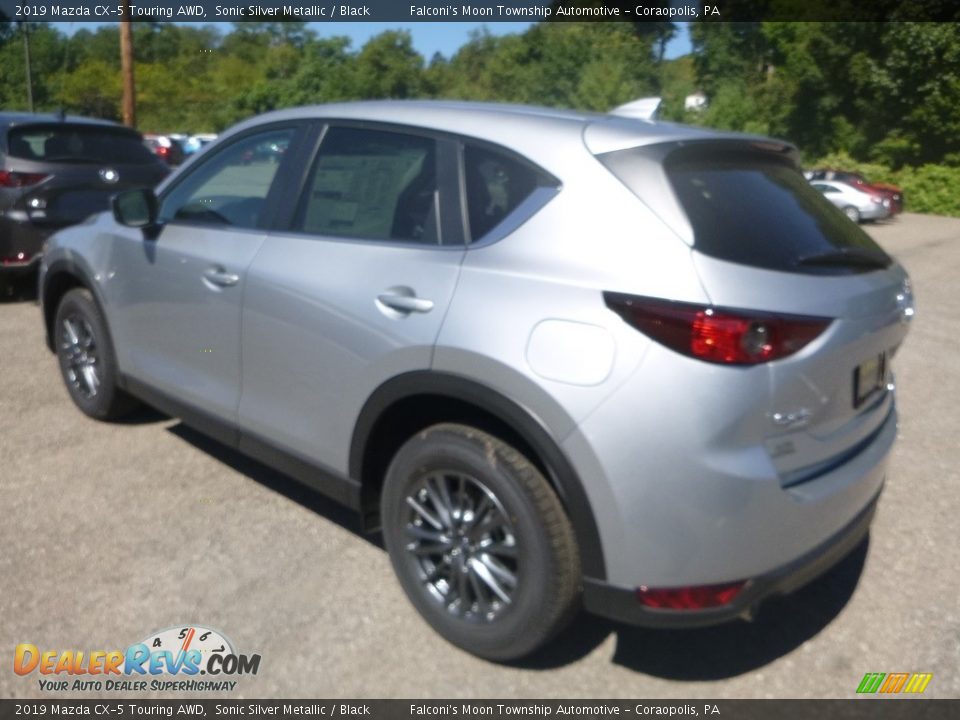 2019 Mazda CX-5 Touring AWD Sonic Silver Metallic / Black Photo #6