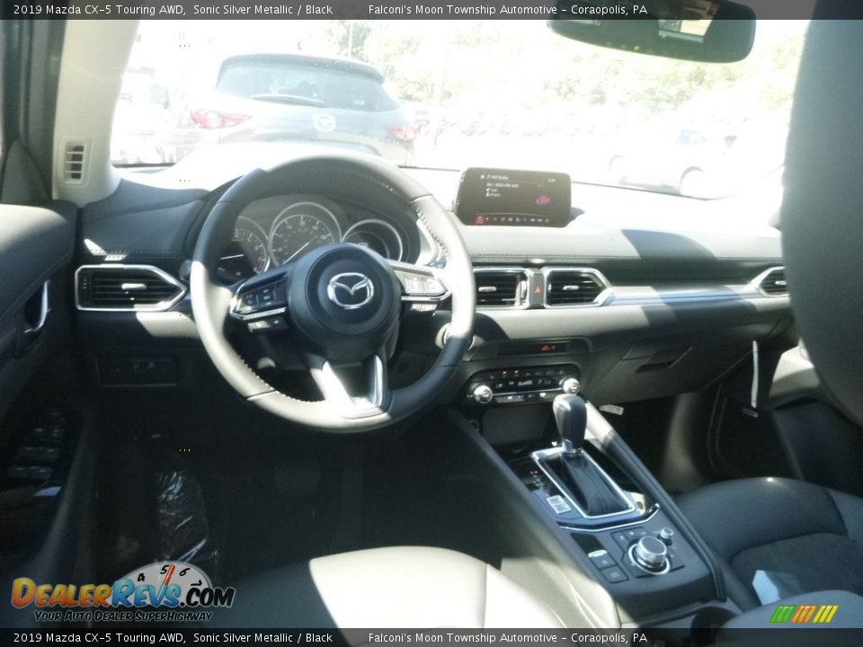 2019 Mazda CX-5 Touring AWD Sonic Silver Metallic / Black Photo #9