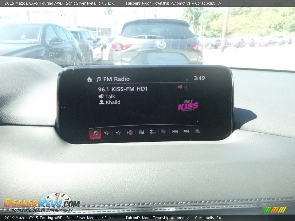 2019 Mazda CX-5 Touring AWD Sonic Silver Metallic / Black Photo #13