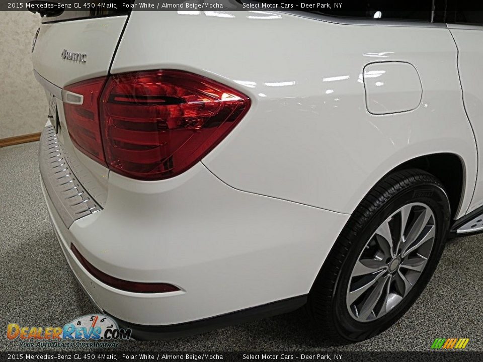 2015 Mercedes-Benz GL 450 4Matic Polar White / Almond Beige/Mocha Photo #6