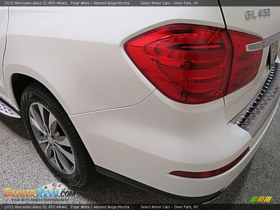 2015 Mercedes-Benz GL 450 4Matic Polar White / Almond Beige/Mocha Photo #7