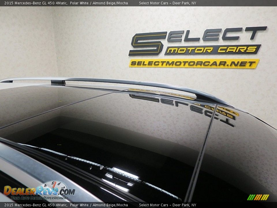 2015 Mercedes-Benz GL 450 4Matic Polar White / Almond Beige/Mocha Photo #13