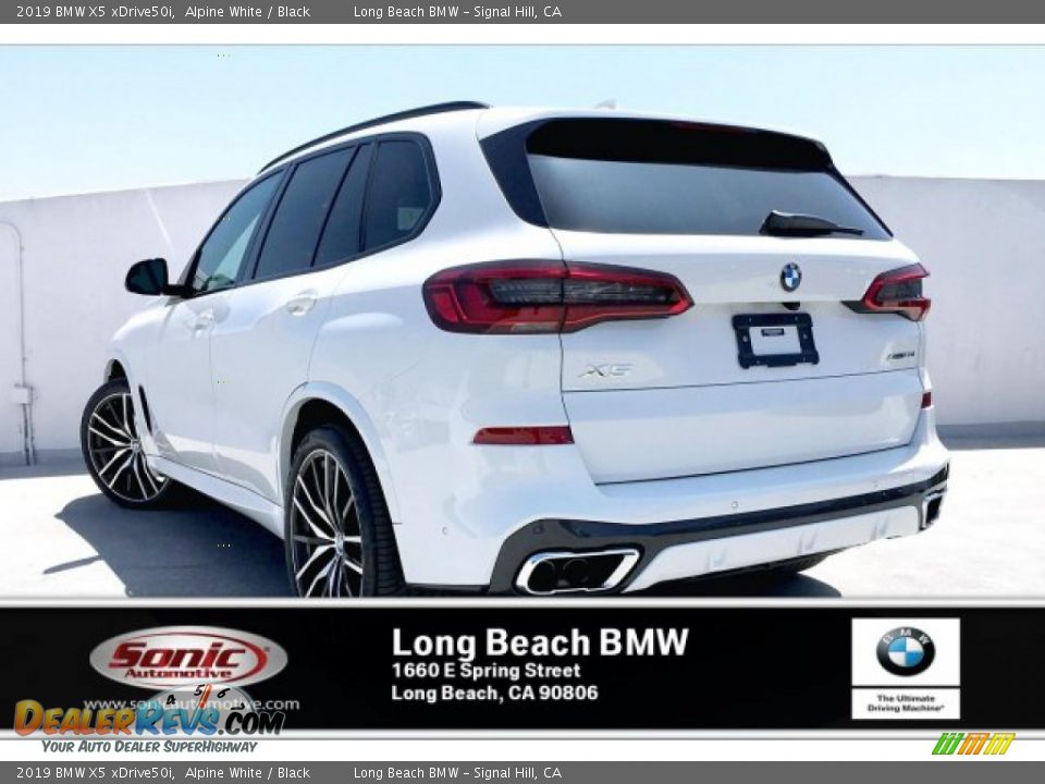 2019 BMW X5 xDrive50i Alpine White / Black Photo #2