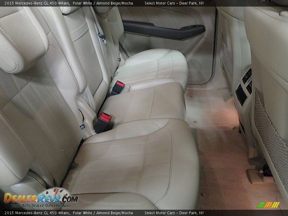 2015 Mercedes-Benz GL 450 4Matic Polar White / Almond Beige/Mocha Photo #17