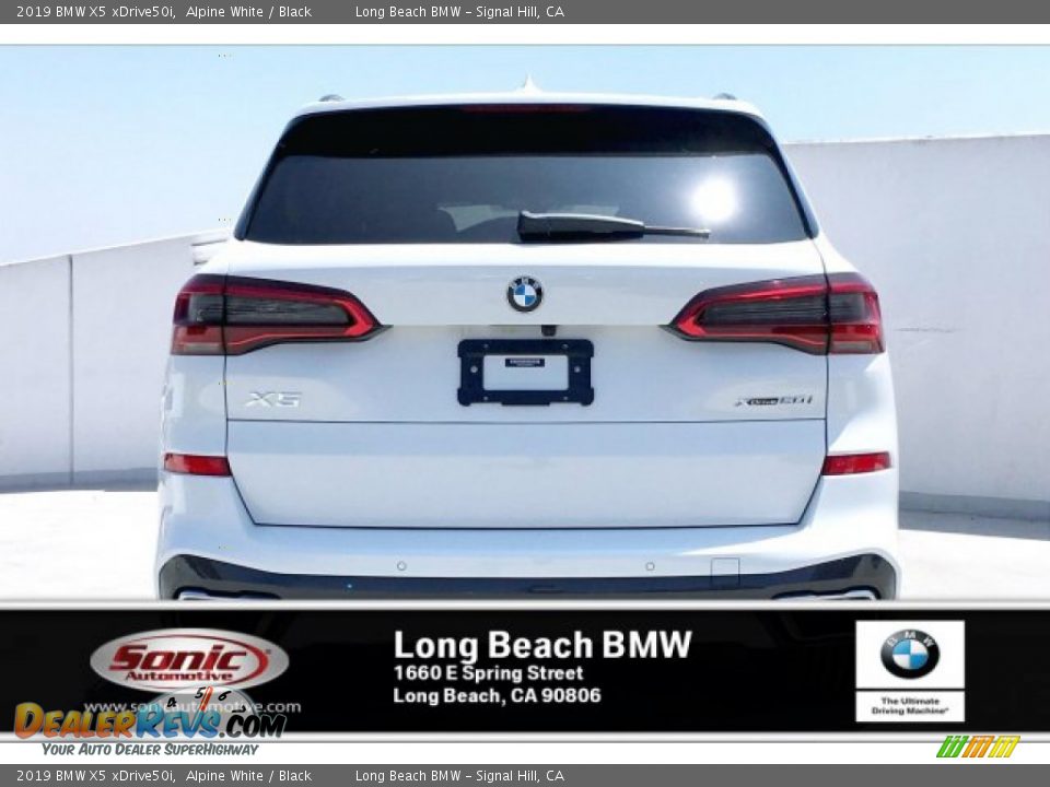 2019 BMW X5 xDrive50i Alpine White / Black Photo #3
