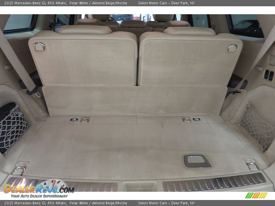2015 Mercedes-Benz GL 450 4Matic Polar White / Almond Beige/Mocha Photo #18