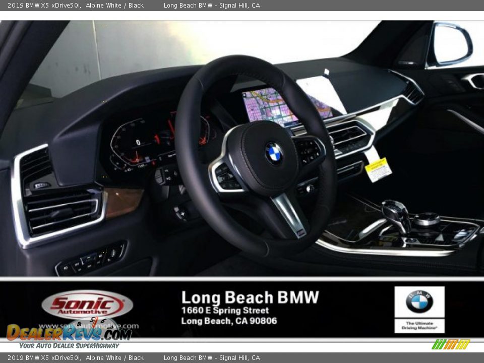 2019 BMW X5 xDrive50i Alpine White / Black Photo #4