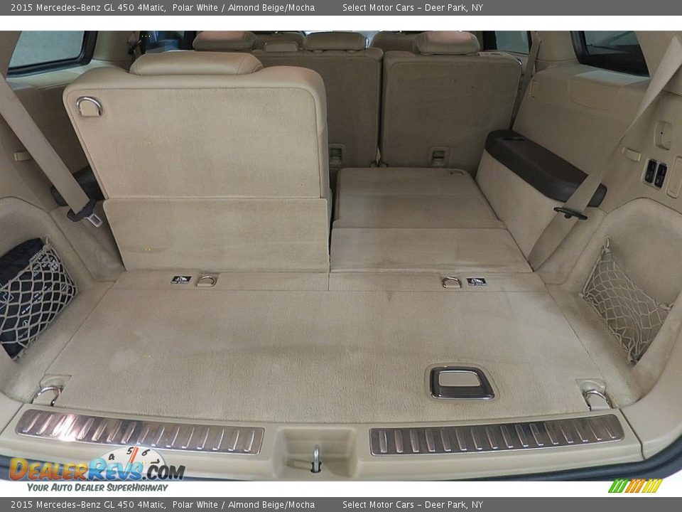 2015 Mercedes-Benz GL 450 4Matic Polar White / Almond Beige/Mocha Photo #19